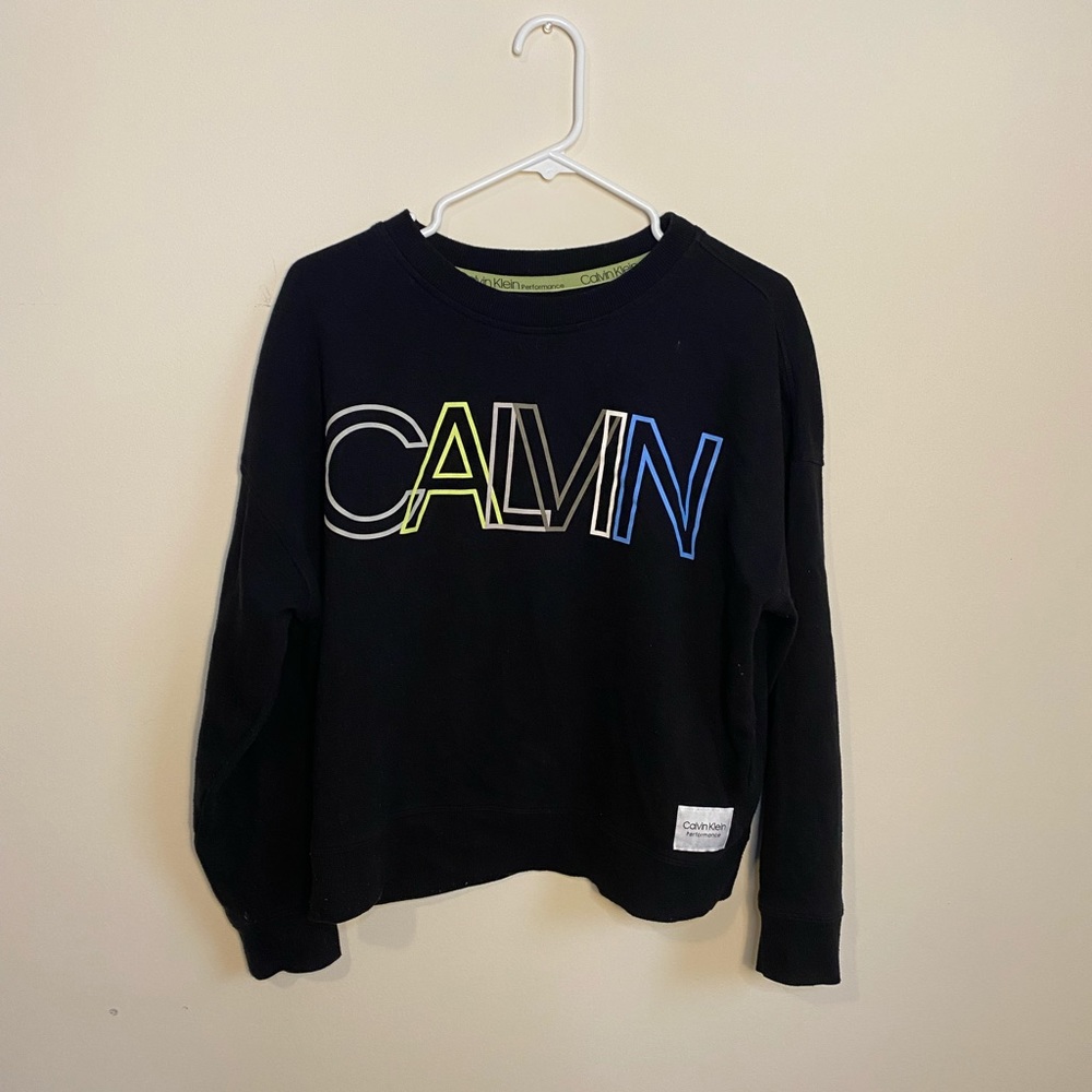 Calvin Klein cropped crew neck
